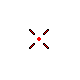 Red dot w/ diagonal crosshairs preview